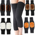 1 Pair Winter Wool Knee Pads Warm